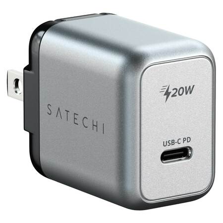 SATECHI Usb C Pd Wall Charger 20w, Space Gray ST-UC20WCM